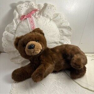 Ty Classic Brown Teddy Bear Plush Stuffed Animal Vintage